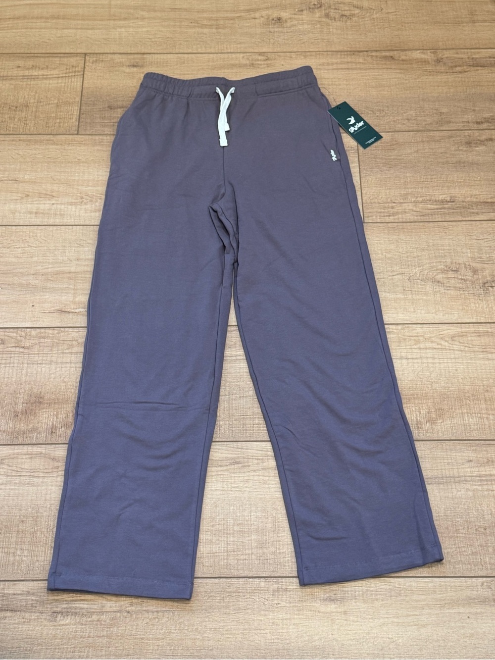 Glyder Straight Leg Sweatpants NWT Small Berry Wine